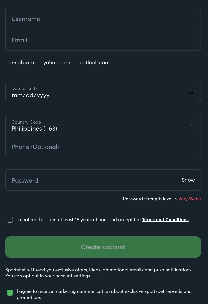 Sport-bet.io Homepage image 2