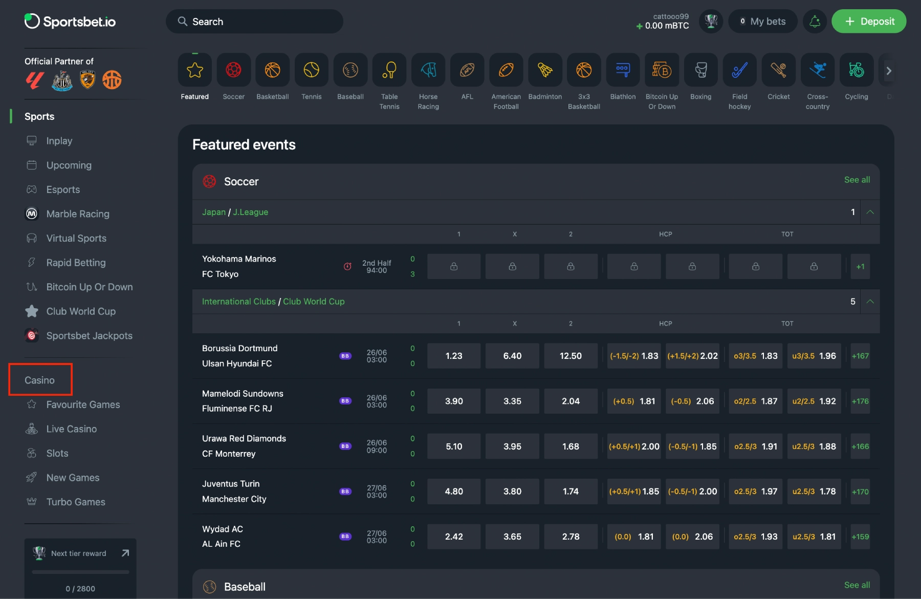 Sport-bet.io Live RTP image 1