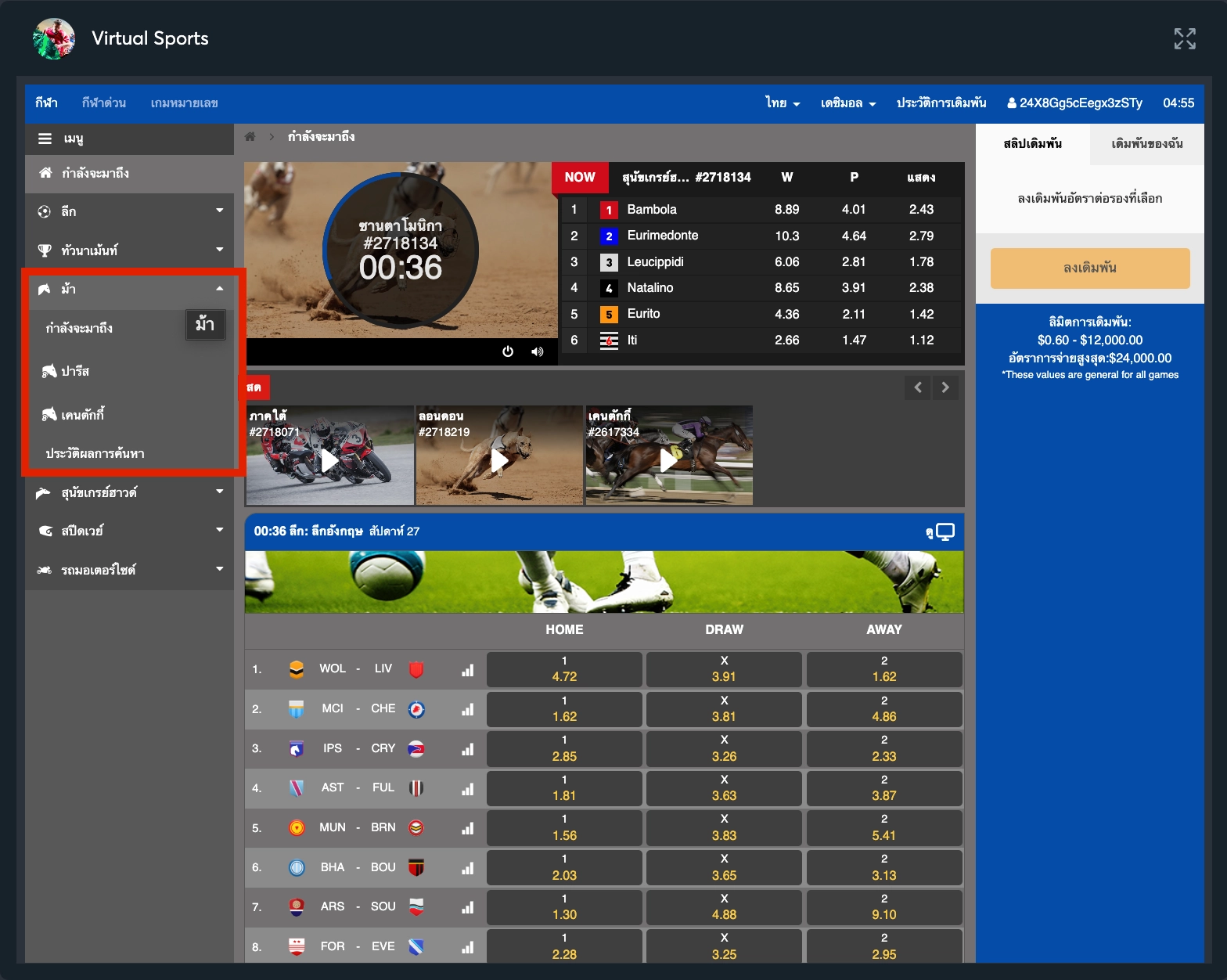 TH SB Virtual Horse Racing image 5